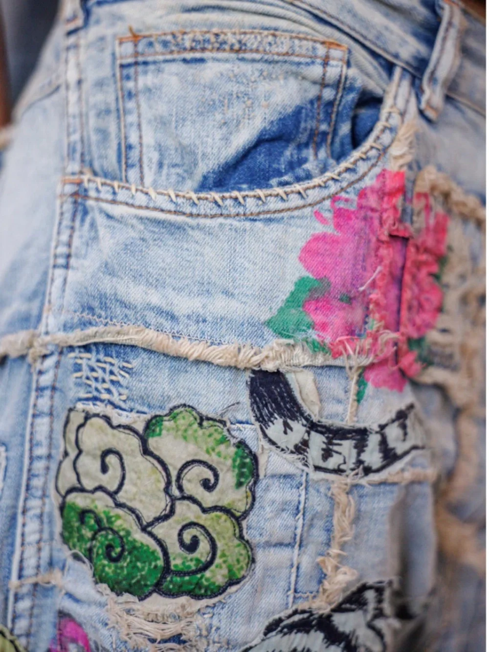 🐅NWT MAGNOLIA PEARL BIRCH WONDER MINER DENIMS🐅 - Picture 5 of 8